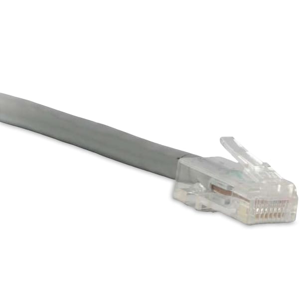 Enet Cat5E Gray 10Ft No Boot Patch Cable C5E-GY-NB-10-ENC